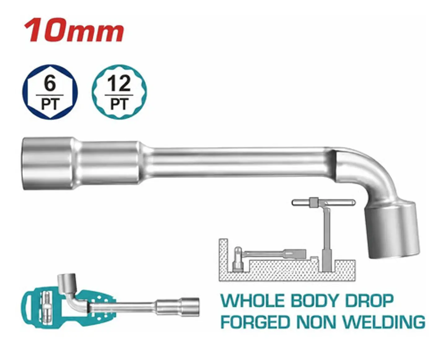 LLAVE PIPA 10MM TOTAL 1