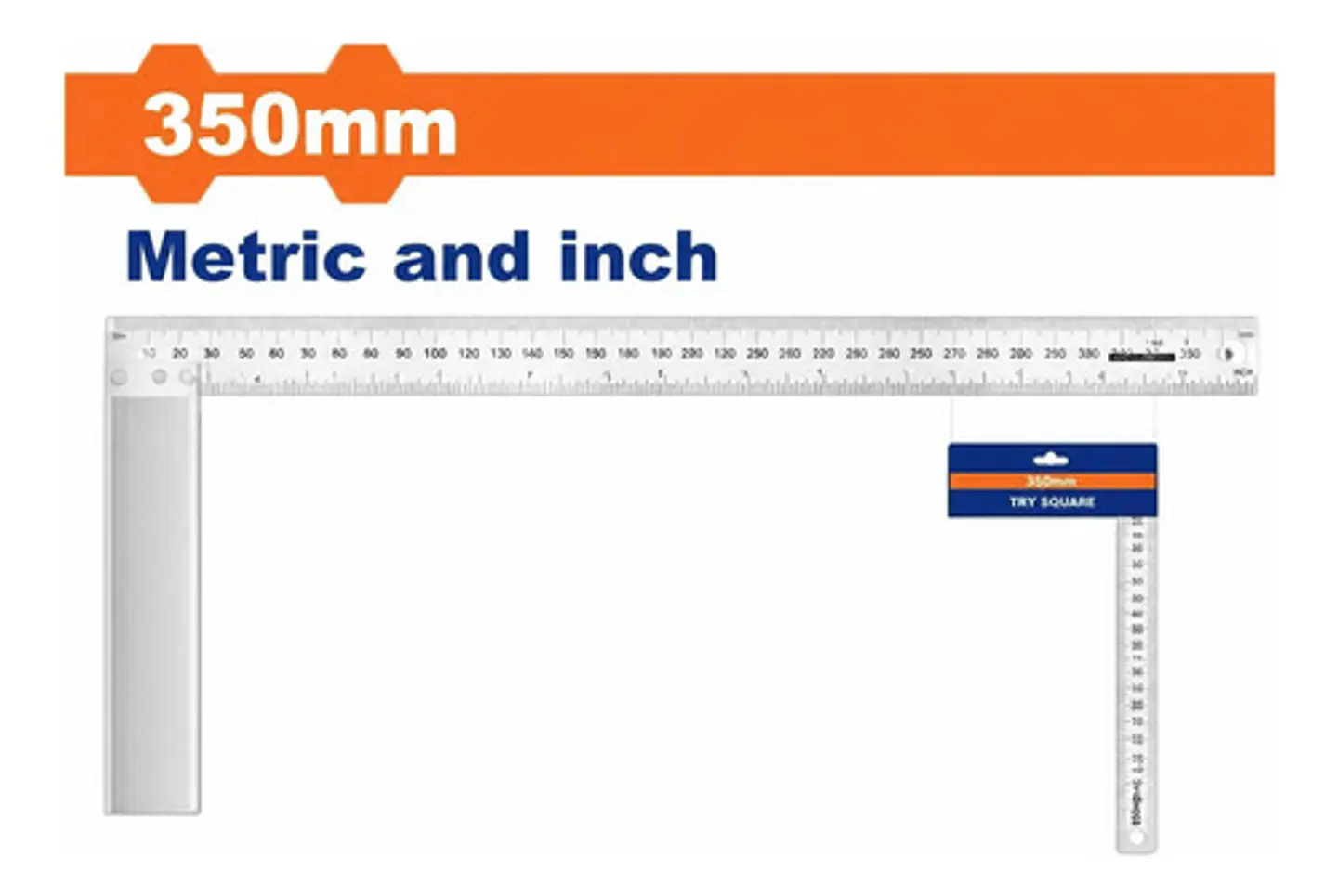 ESCUADRA ALUMININO 350 MM WADFOW 1