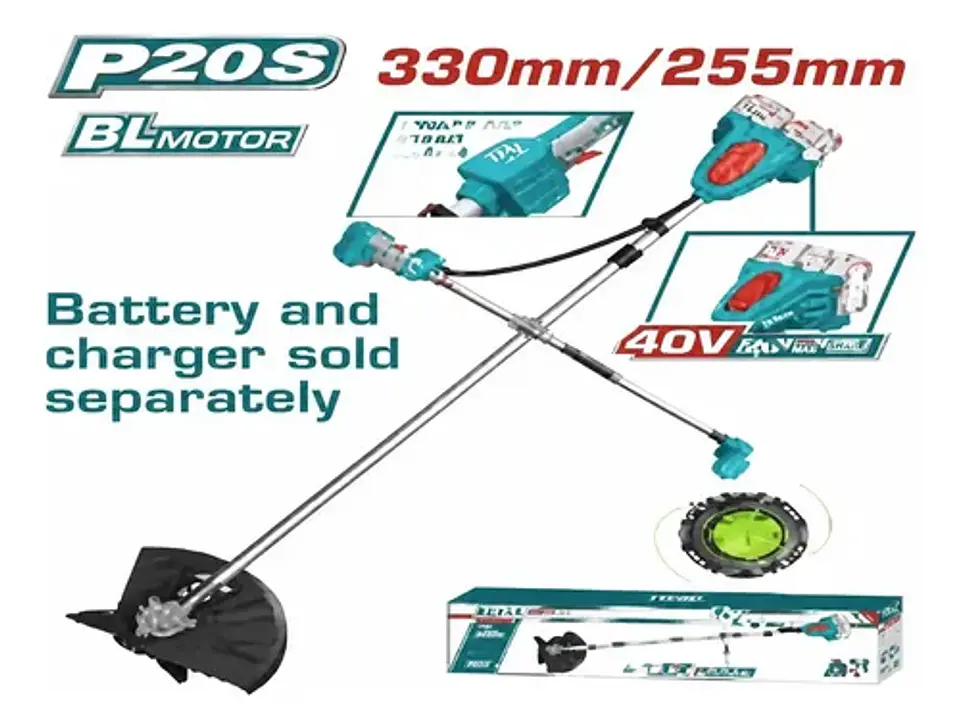 ORILLADORA INALAMBRICO LITIO-ION 2 X 20V 1