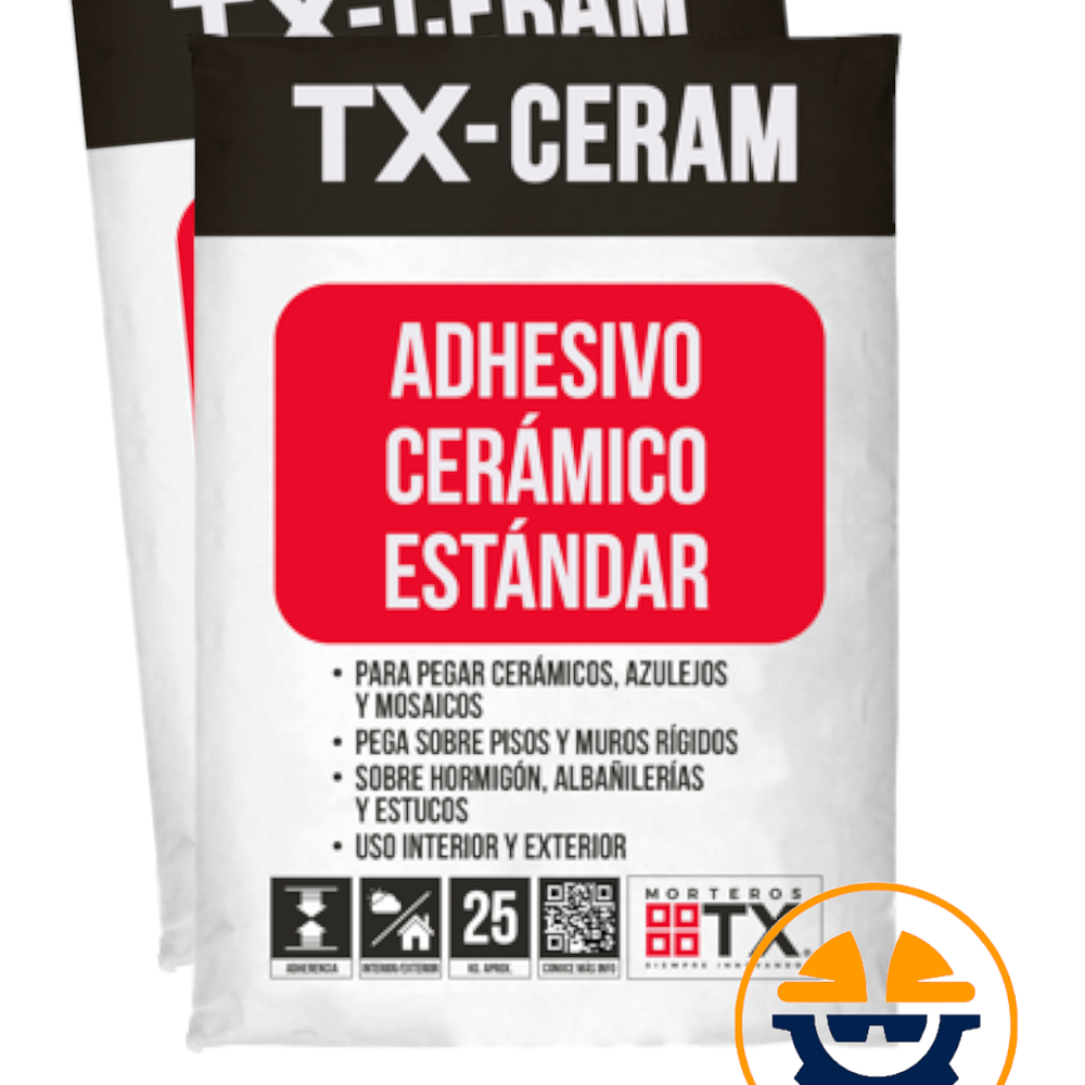 Transex Adhesivo Ceramico Normal 25 Kgs