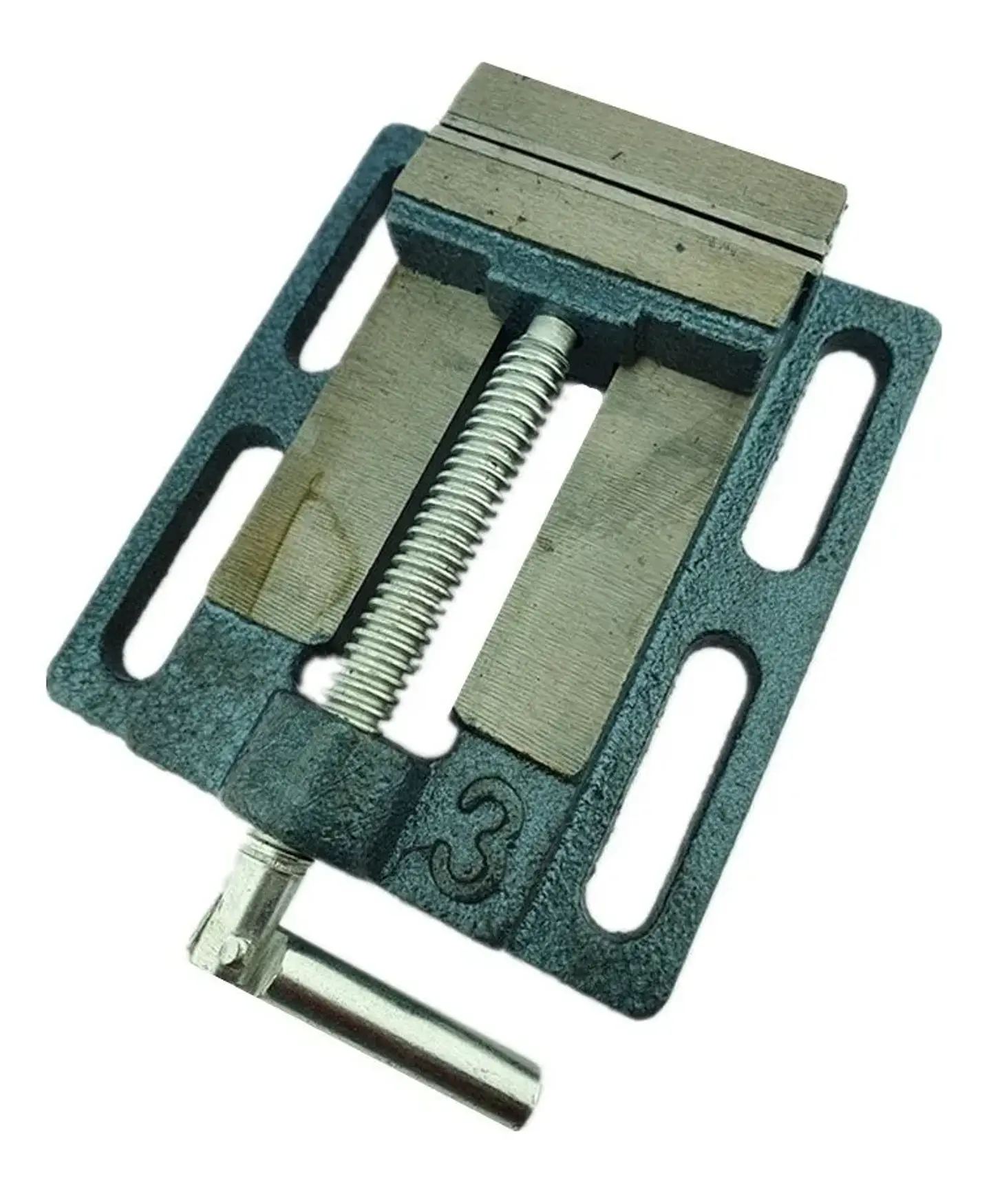 Prensa Plana Morsa Para Taladro Fijación 3 Pulgadas Crownman 1