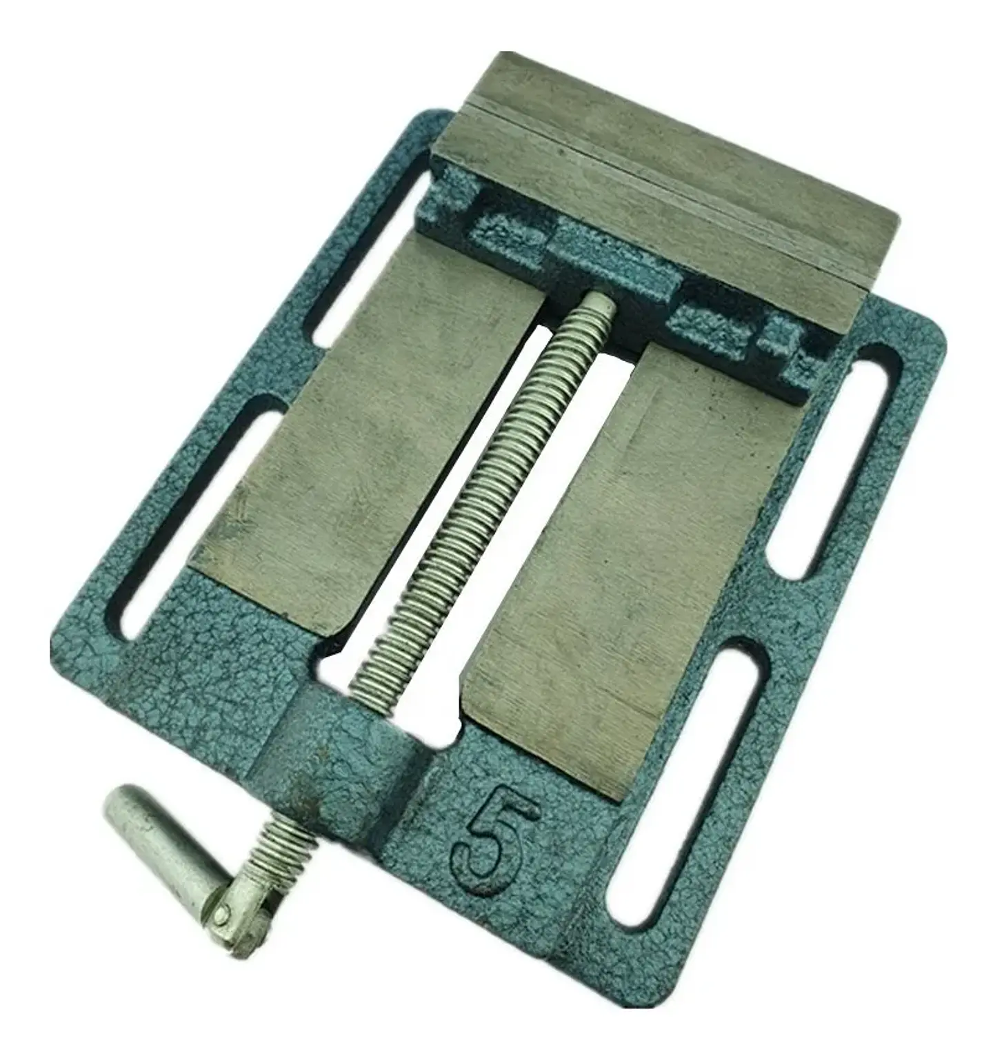 Prensa Plana Morsa Para Taladro Fijación 5 Pulgadas Crownman 1