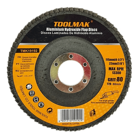 Disco Lijas Pulir Traslapado Laminados Madera 5 Und Toolmak