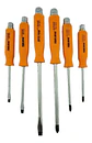 Set Kit Juego De Destornilladores De Golpe 6 Piezas Toolmak - Miniatura 1