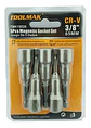 Juego De Adaptadores 3/8 Punta Magnetica 5 Piezas Toolmak - Miniatura 3