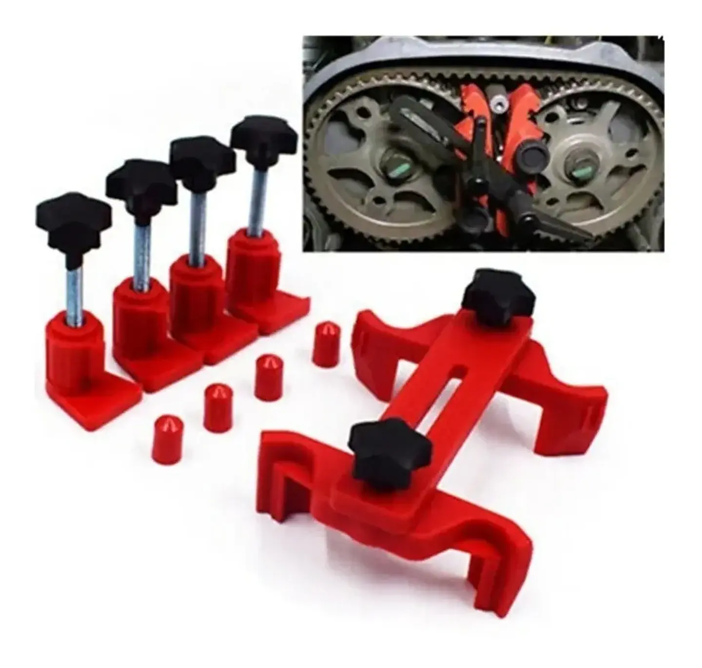 Trabador Puesta Punto Universal Doble Arbol De Leva 5 Piezas 2