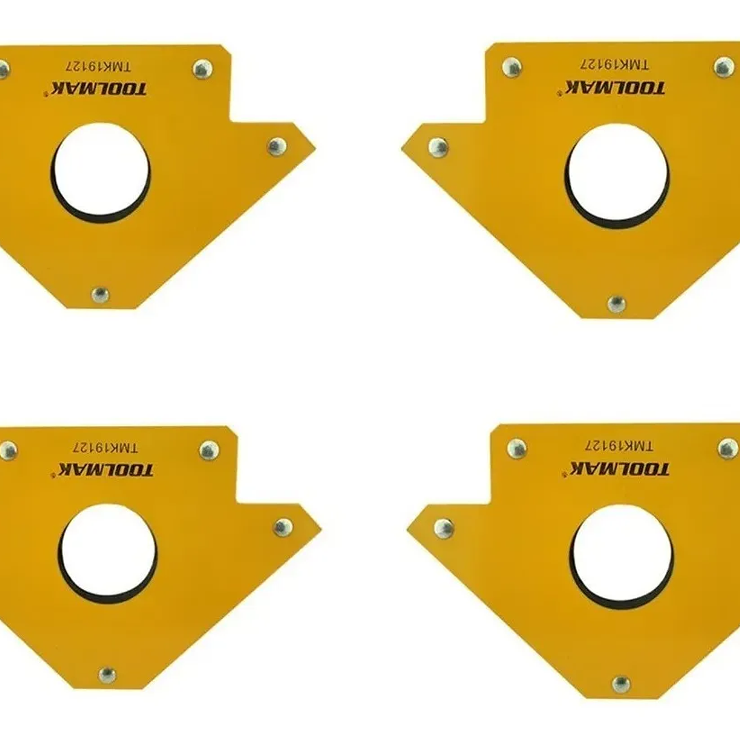 Escuadra Magnetica 50 Lbs 4 Pulgadas Toolmak (PACK 4) 1