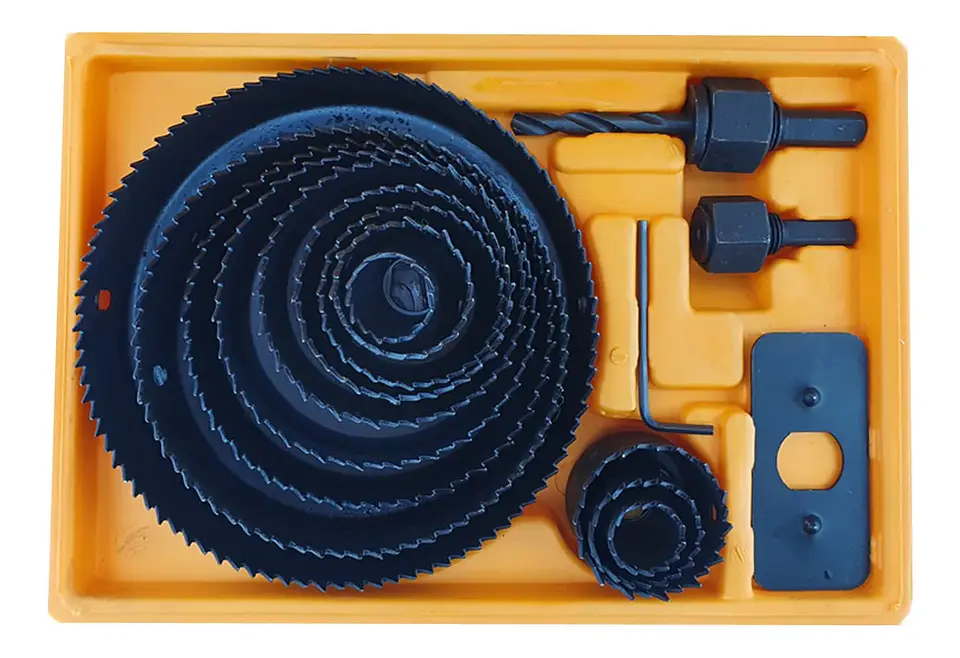 Juego de Sierra Copa Para Madera 16 Piezas Toolmak 2