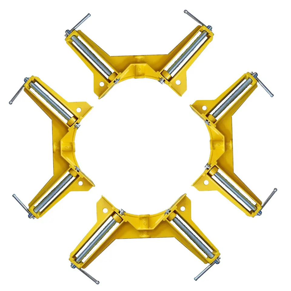 Pack 4 Prensa Esquina Esquinera Para Madera Toolmalk 1