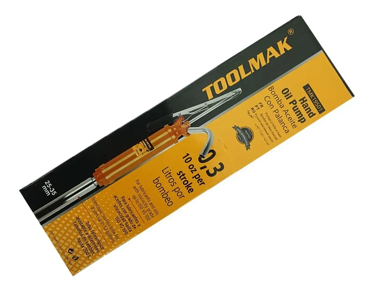 Bomba De Aceite Con Palanca Manual Para Tambor Toolmak 2