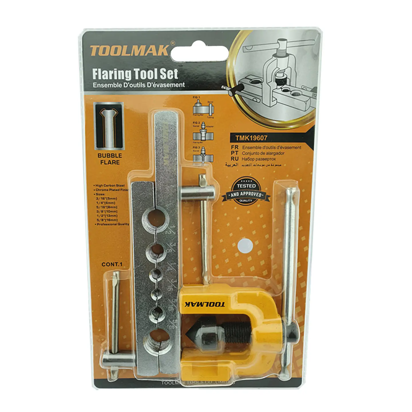 Llave Expandidor De Tuberias Para Cañerias Aluminio Y Cobre Toolmak 1