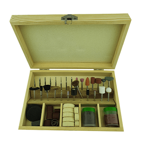 Kit De Accesorios Para Mini Torno Tipo Dremel 100 Piezas Toolmak