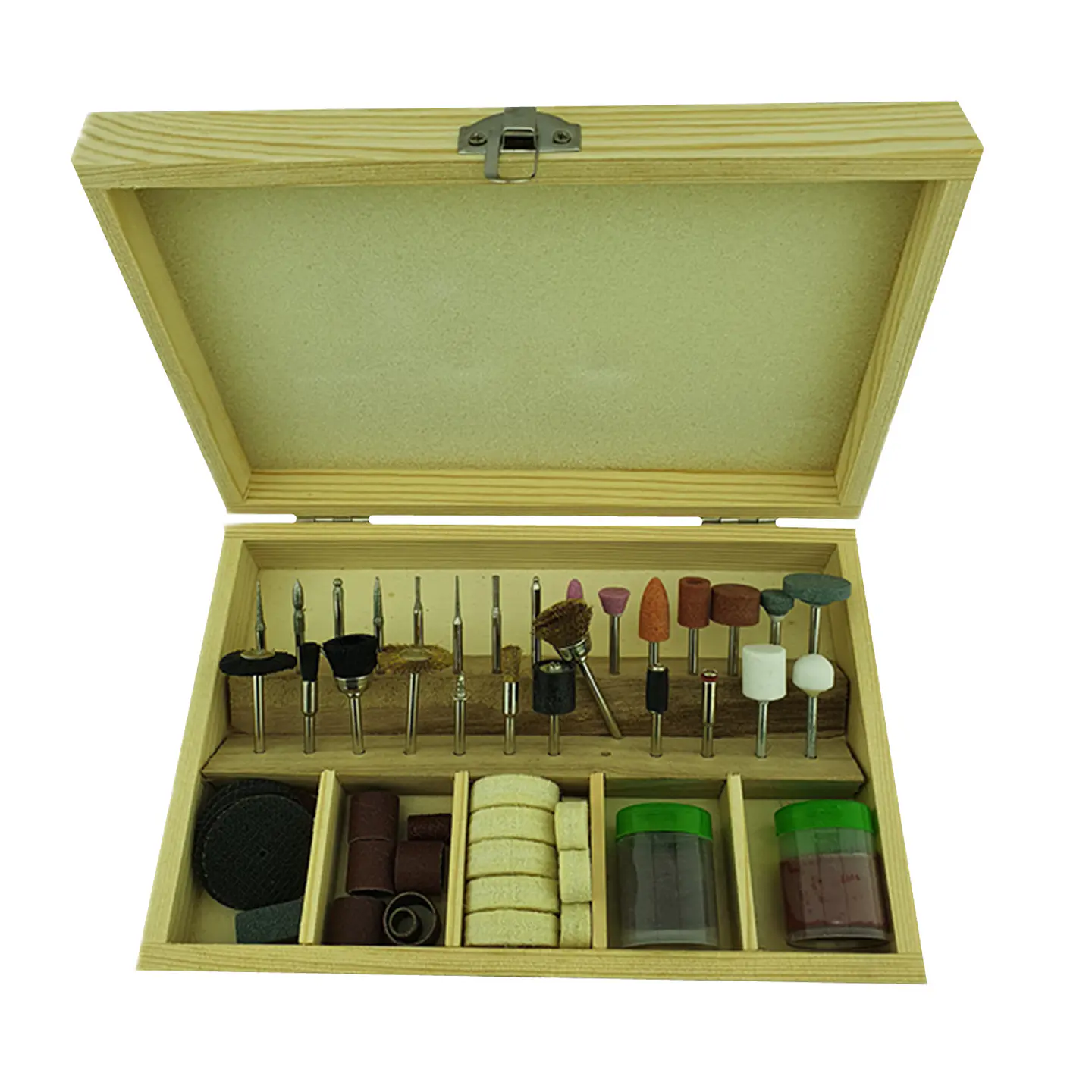 Kit De Accesorios Para Mini Torno Tipo Dremel 100 Piezas Toolmak 1