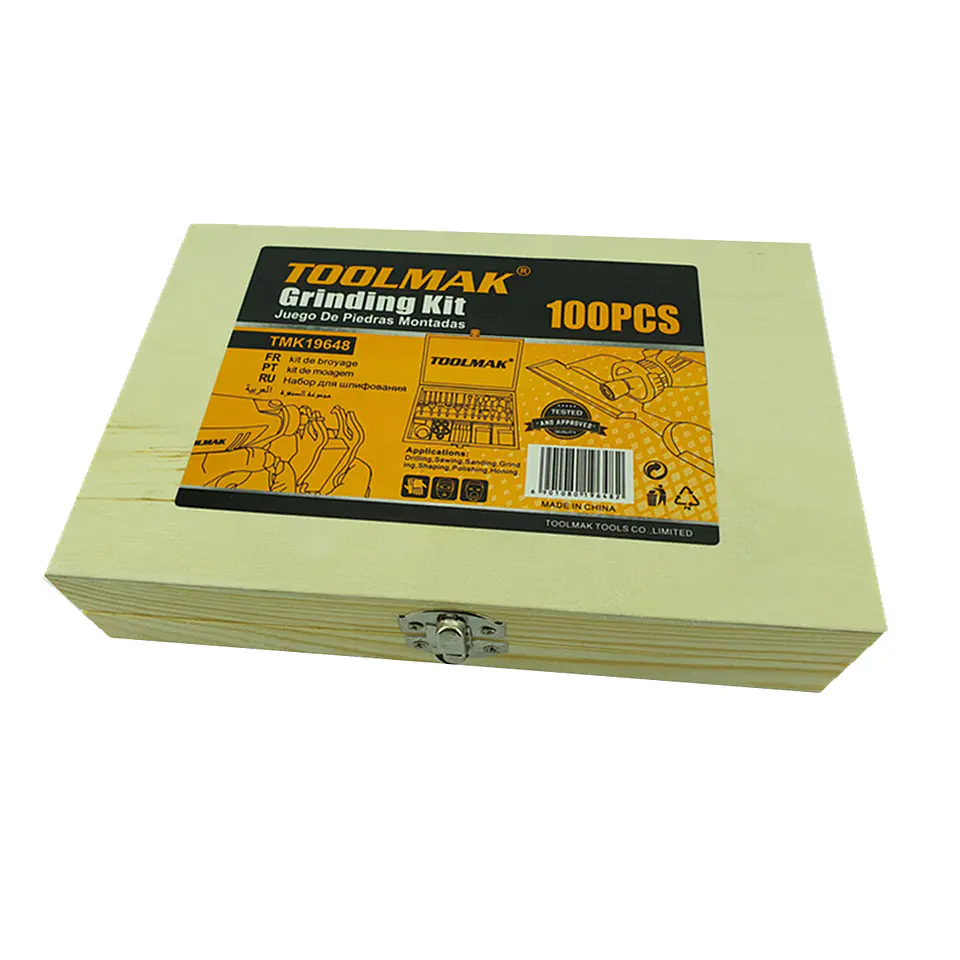 Kit De Accesorios Para Mini Torno Tipo Dremel 100 Piezas Toolmak 3