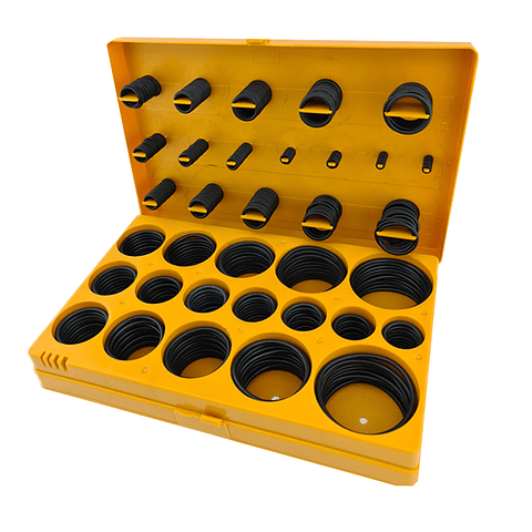 Juego Orrines O-ring Universales 407 Piezas Pulgadas Toolmak