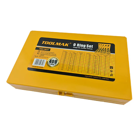 Juego Orrines O-ring Universales 407 Piezas Pulgadas Toolmak
