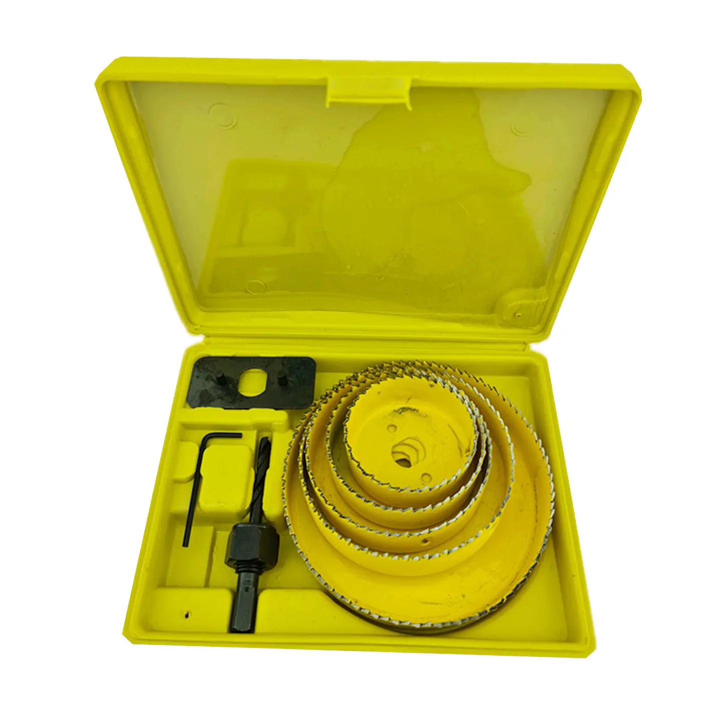 Juego Hoja Broca Sierra Copa Para Madera 8 Piezas Crownman 1