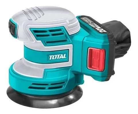 Lijadora Roto Orbital Inalámbrica 125mm 20v + Batería + Cargador Total