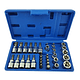 Kit De Dados 3/8 Torx Estrella Macho Y Hembra 34 Piezas