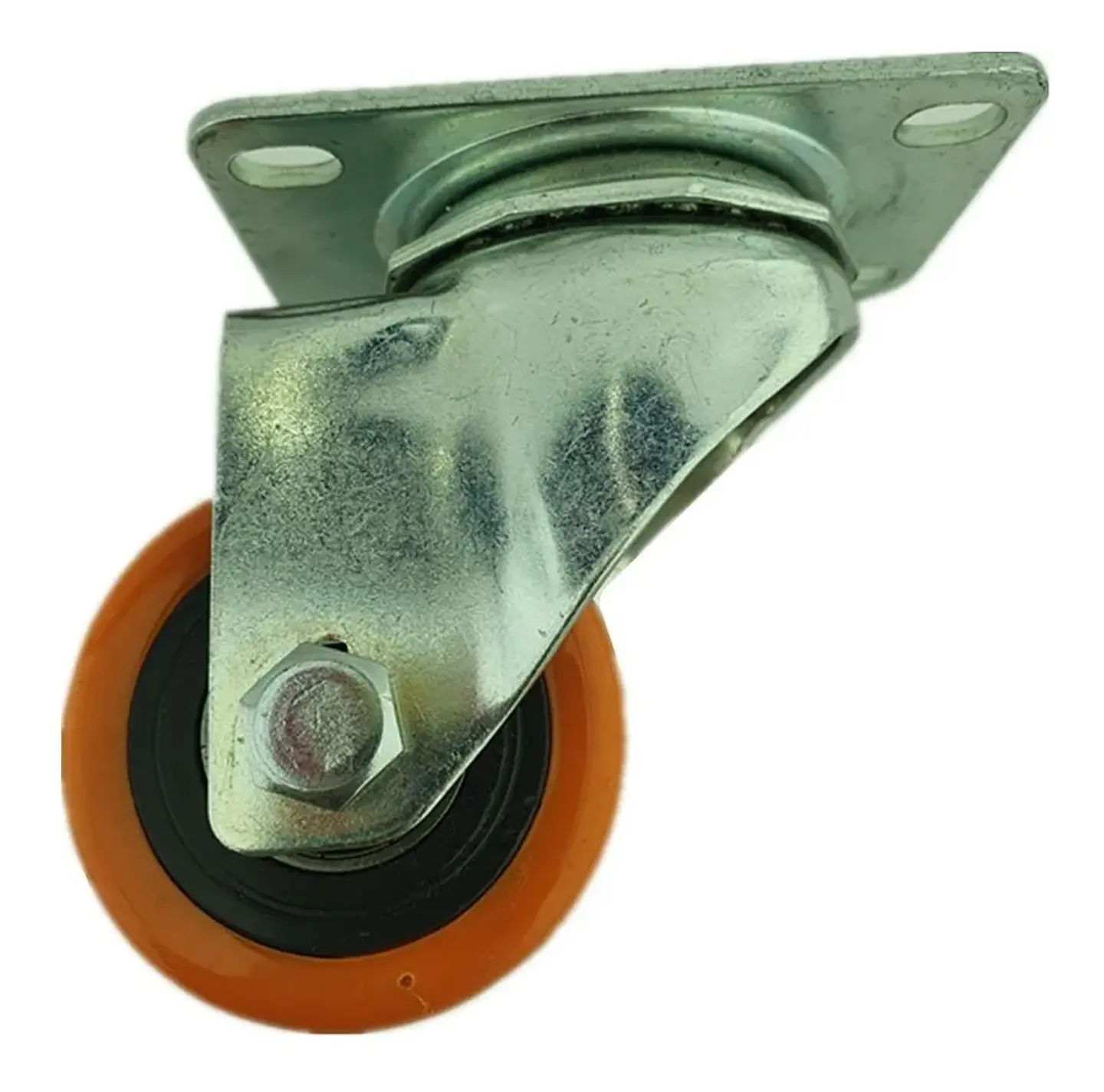 Rueda Naranja Giratoria 2.5 Pulgadas 2