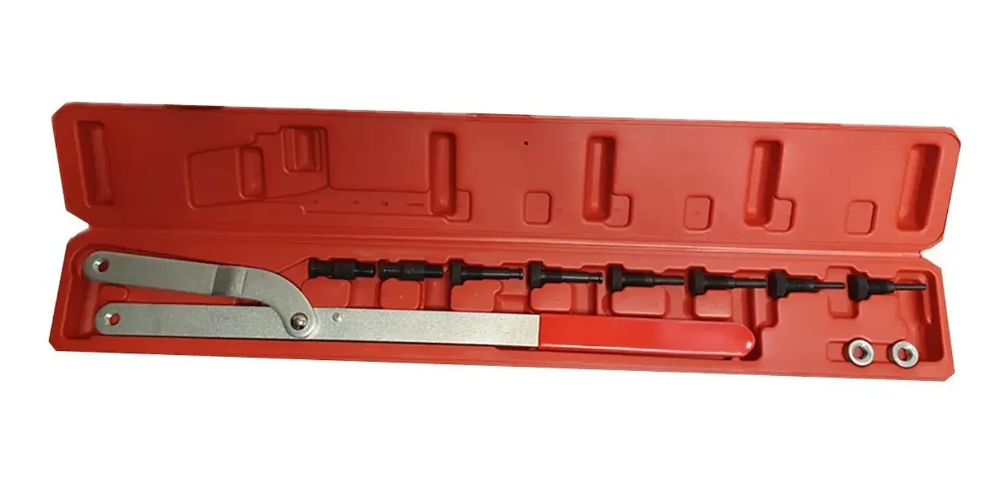 Soporte Universal Trabador Polea Y Embrague De Ventilador. 1