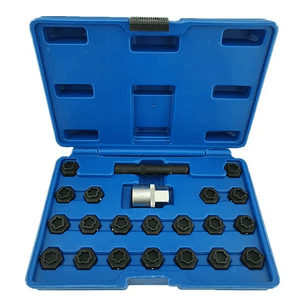 Kit Extraccion Tuerca Bloqueo Seguridad Antirrobo Bmw 22 Pcs