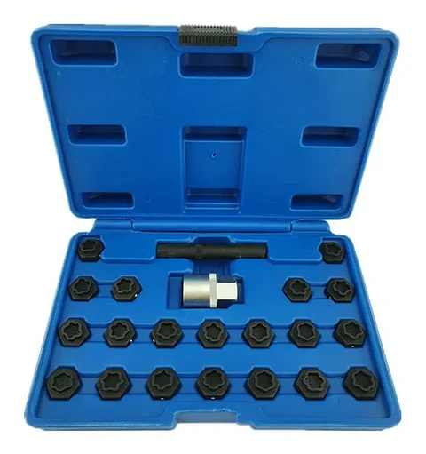 Kit Extraccion Tuerca Bloqueo Seguridad Antirrobo Bmw 22 Pcs