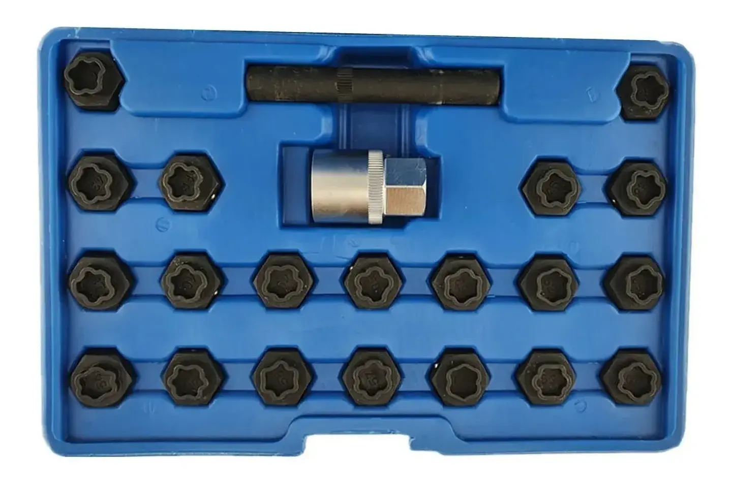 Kit Extraccion Tuerca Bloqueo Seguridad Antirrobo Bmw 22 Pcs 3