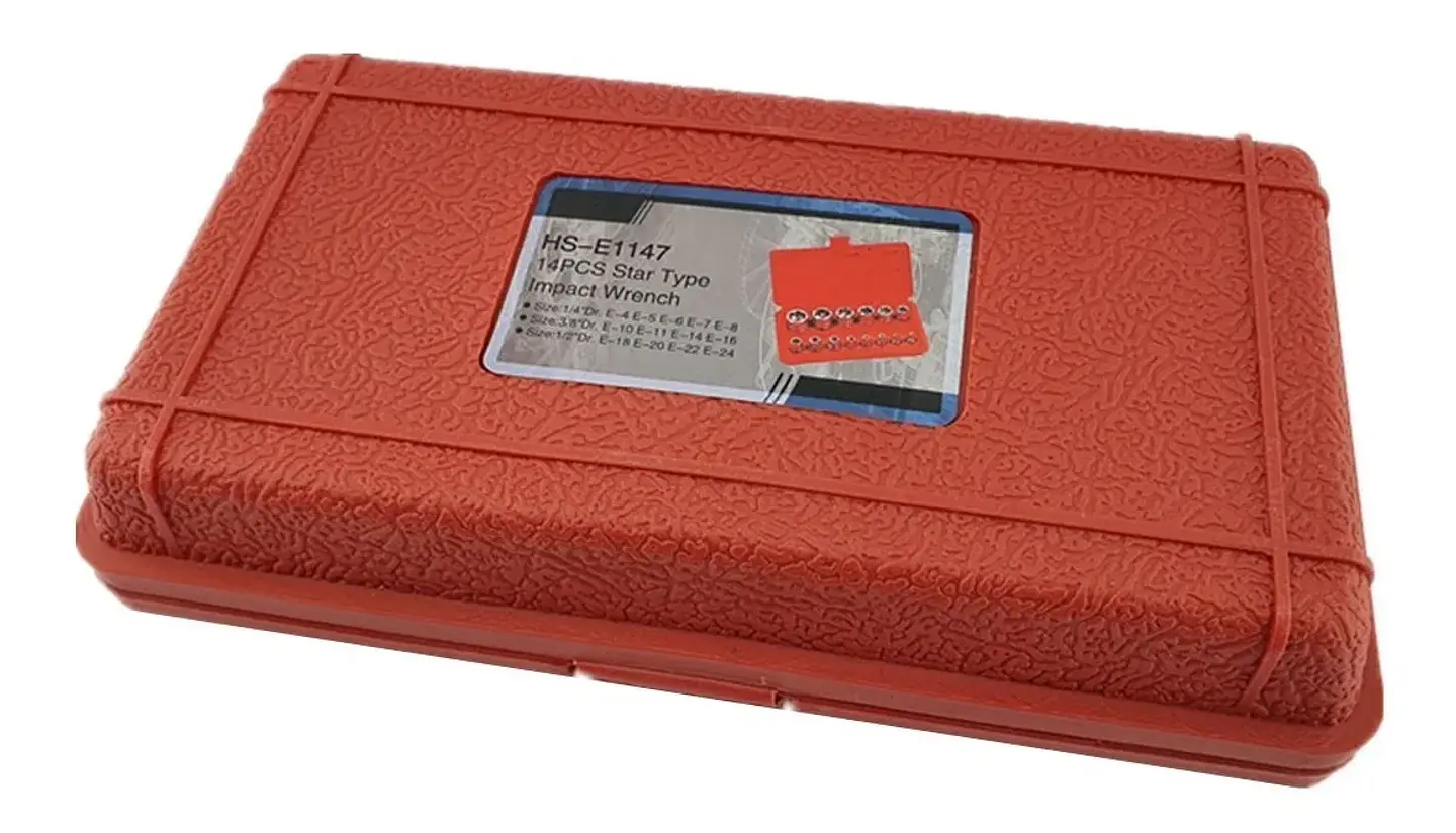 Juego De Dados Torx Estrella Hembra 1/4