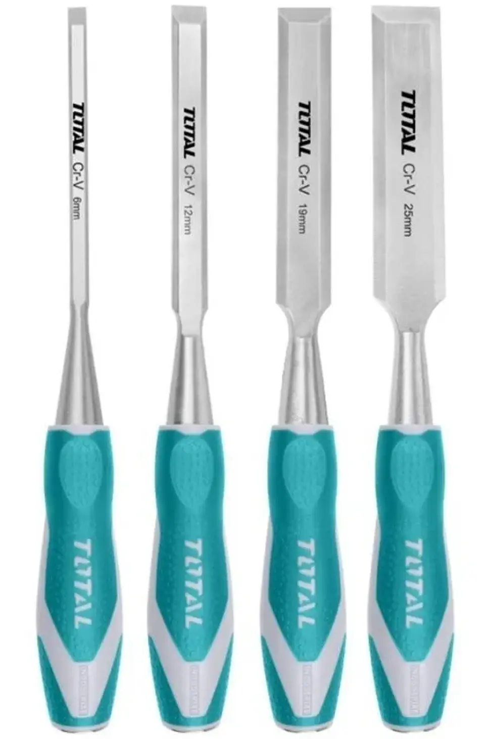 Juego De Cinceles Para Madera 4 Pcs Total Tht41k0401 1