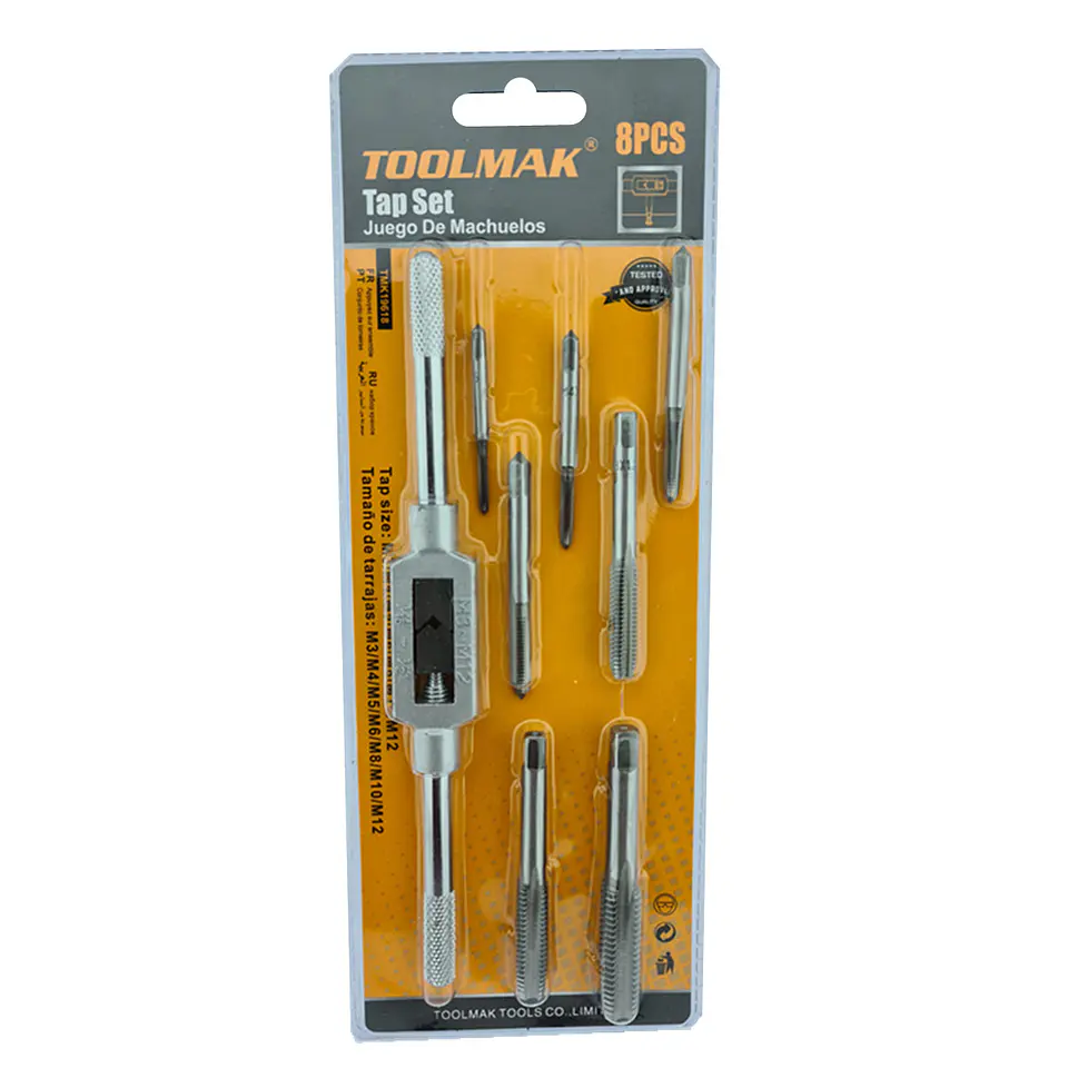 Juego De Terrajas Macho Y Hembra 16 Piezas Toolmak 3