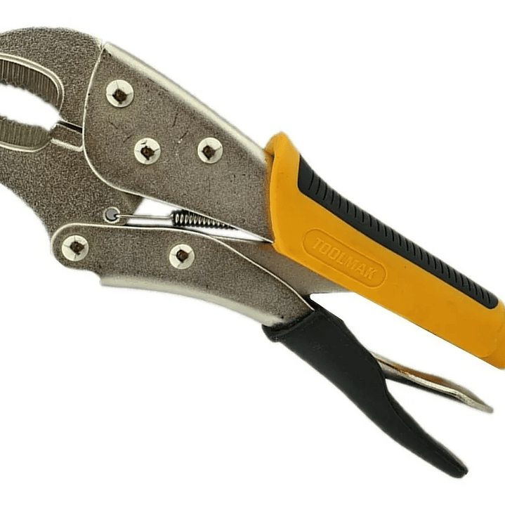 Alicate De Presion Quijada Curva 10 Pulgada Toolmak 1