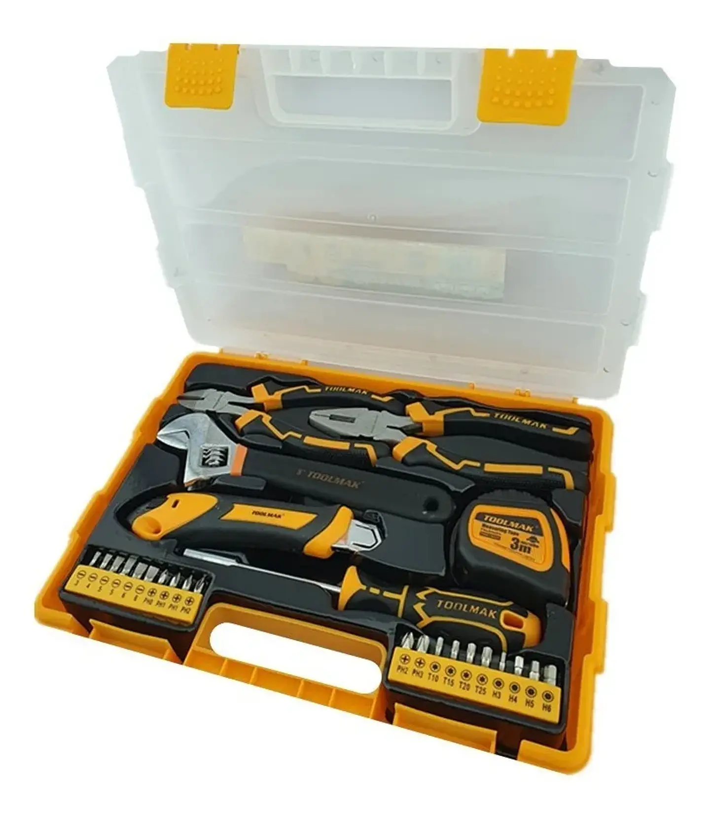 Set Kit Juego De Herramientas Manuales 26 Piezas Toolmak 1
