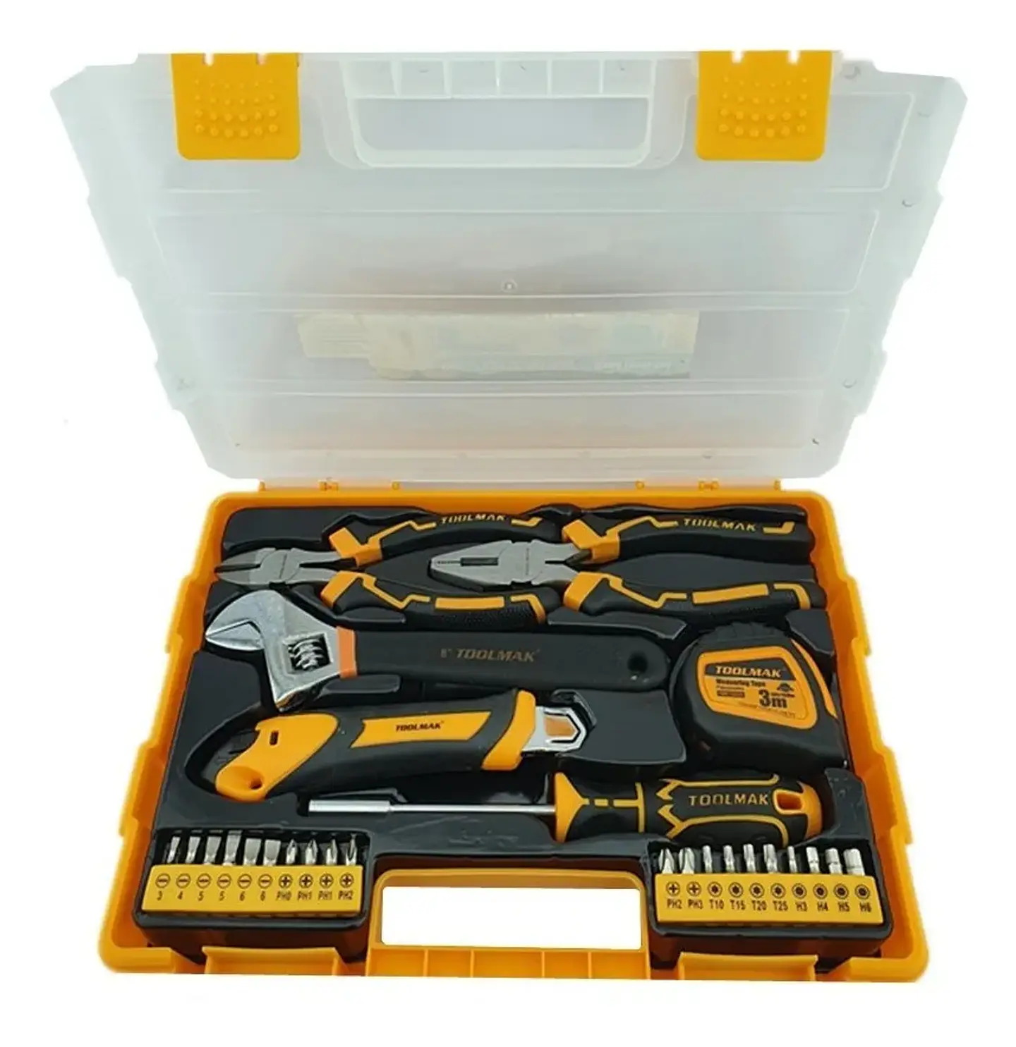 Set Kit Juego De Herramientas Manuales 26 Piezas Toolmak 2