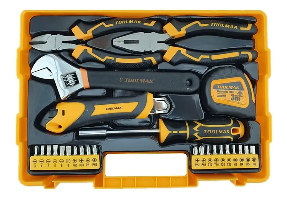 Set Kit Juego De Herramientas Manuales 26 Piezas Toolmak 4