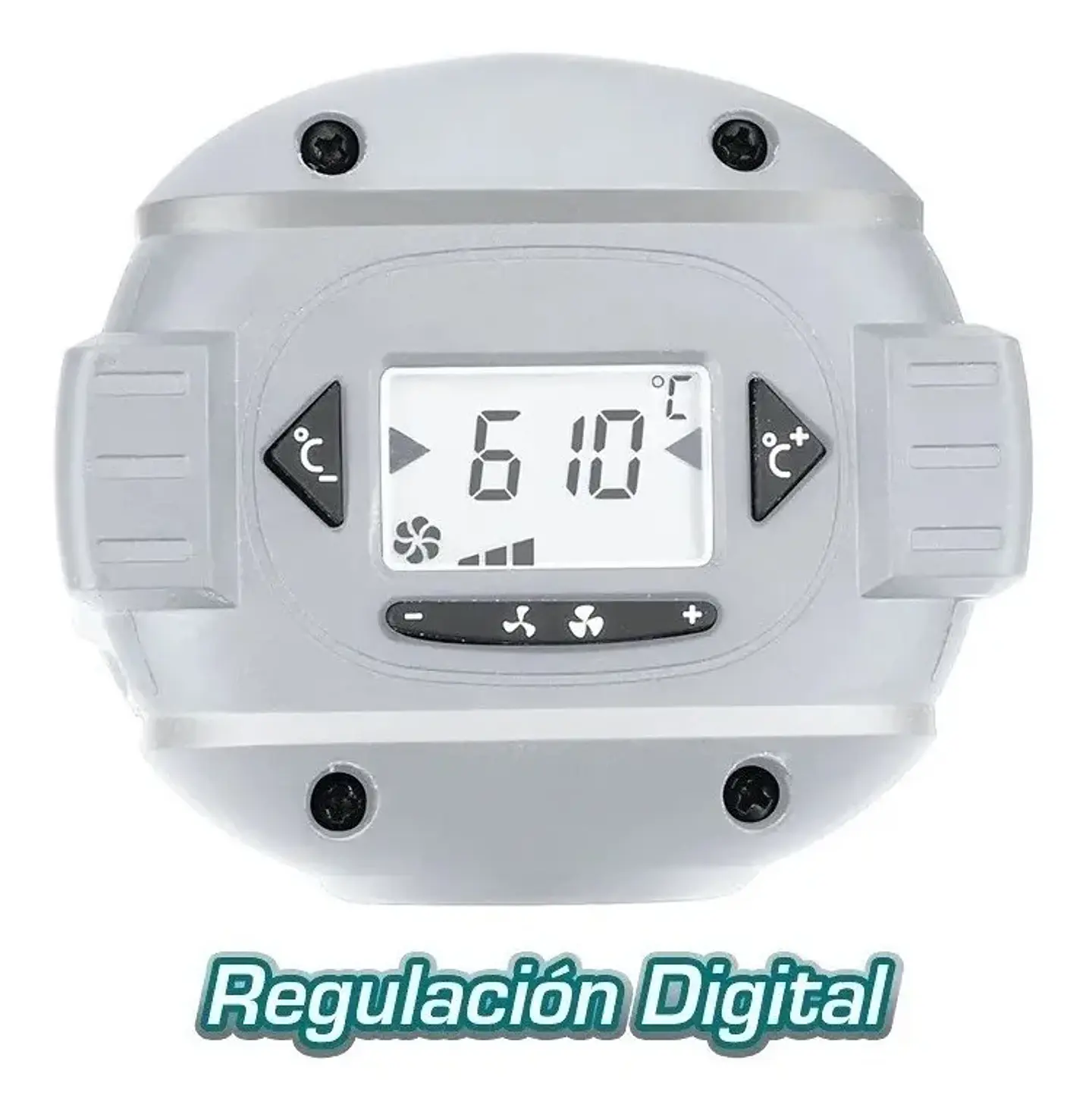 Pistola De Calor 2000w 630°c Digital Maletin Total TB20062 3