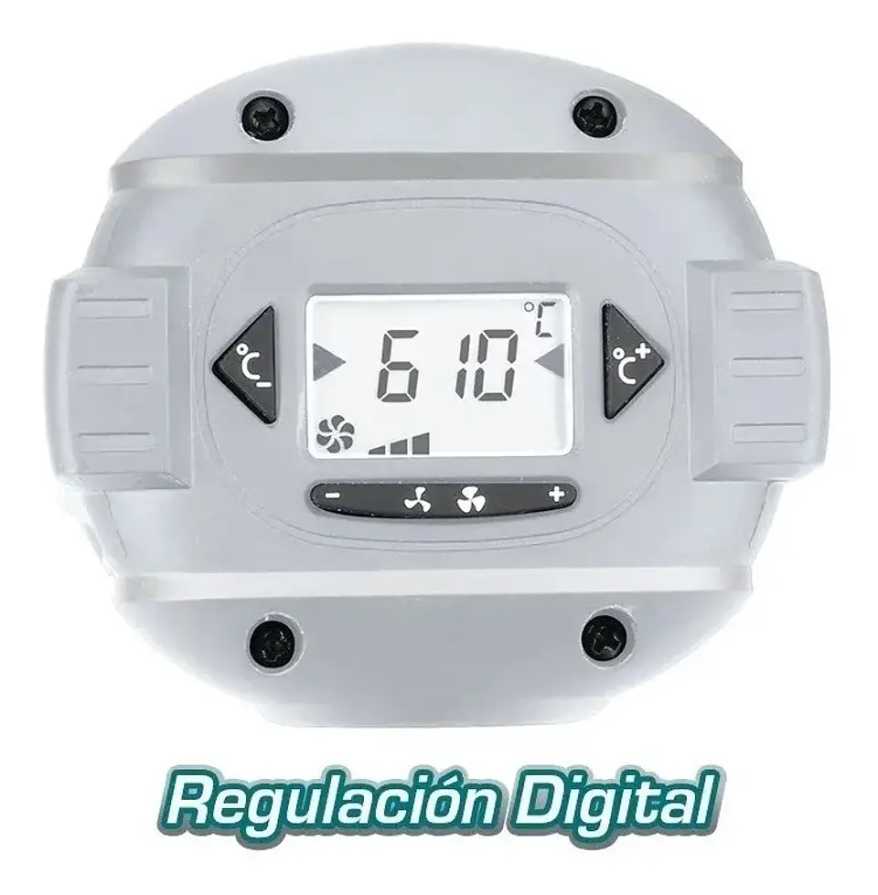 Pistola De Calor 2000w 630°c Digital Maletin Total TB20062 3