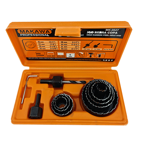 Juego De Hoja De Sierra Copas 11 Piezas Makawa