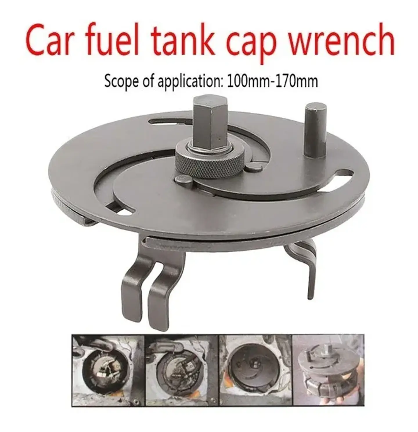 Llave Extractor Tapa Tanque Bomba Gasolina Universal 3 Patas 6