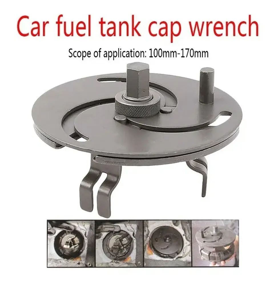 Llave Extractor Tapa Tanque Bomba Gasolina Universal 3 Patas 6