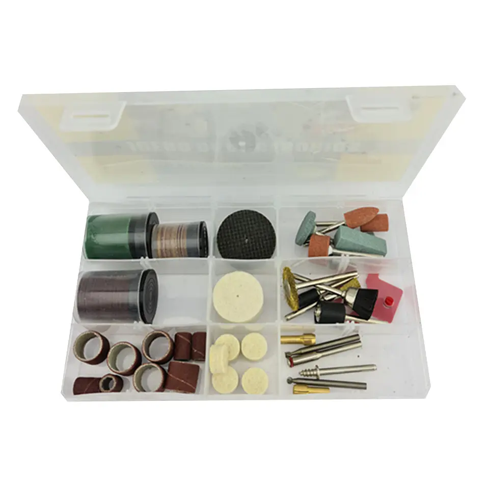 Kit Set Jgo De Acc. Para Minitorno Tipo Dremel 125pcs Crownman 1
