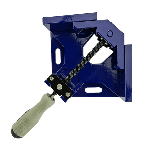 Prensa Abrazadera Esquina 90 Grado Para Unir Madera Crownman