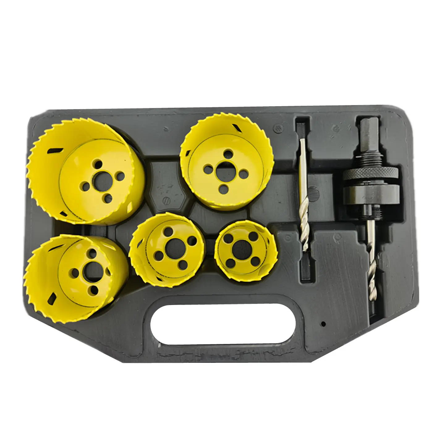 Set De Sierra Copa Bi-metal 7 Piezas Crownman SCCM2127 2