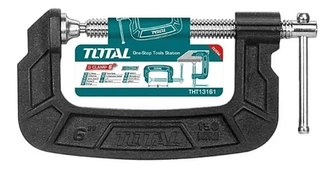 Prensa Tipo C 6 Pulgadas Total Tht13161 