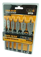 Juego Set De Mecha De Madera Para Taladro 6 Pieza Toolmak - Miniatura 1