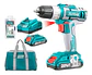 Taladro Atornillador Inalámbrico 10mm 20v 2bt Total TDLI2002 - Miniatura 1