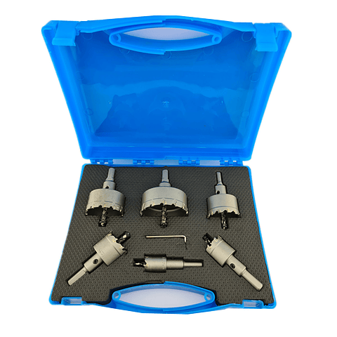 Juego De Brocas Para Metal 6 Piezas Crownman