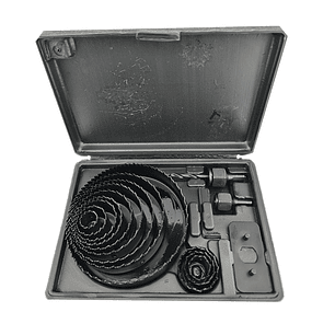 Juego De Hoja Broca Sierra Copa 16 Piezas Asaki