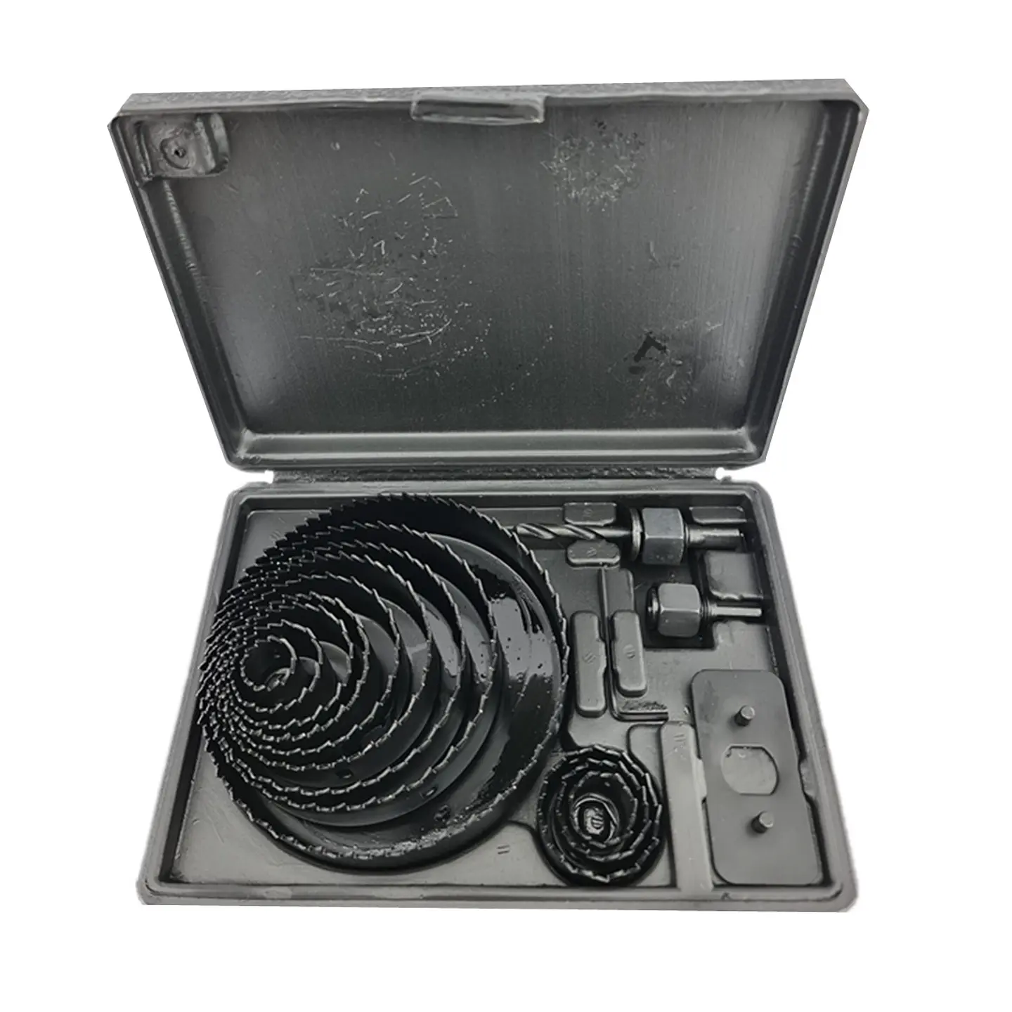 Juego De Hoja Broca Sierra Copa 16 Piezas Asaki 1