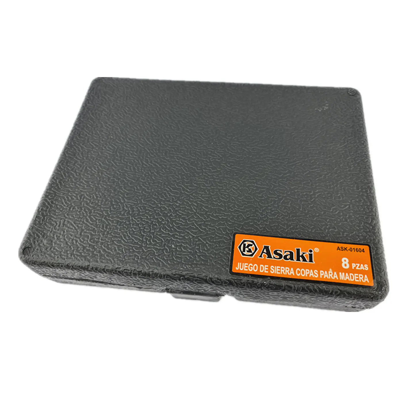 Juego Hoja Broca Sierra Copa Para Madera 8 Piezas Asaki 3